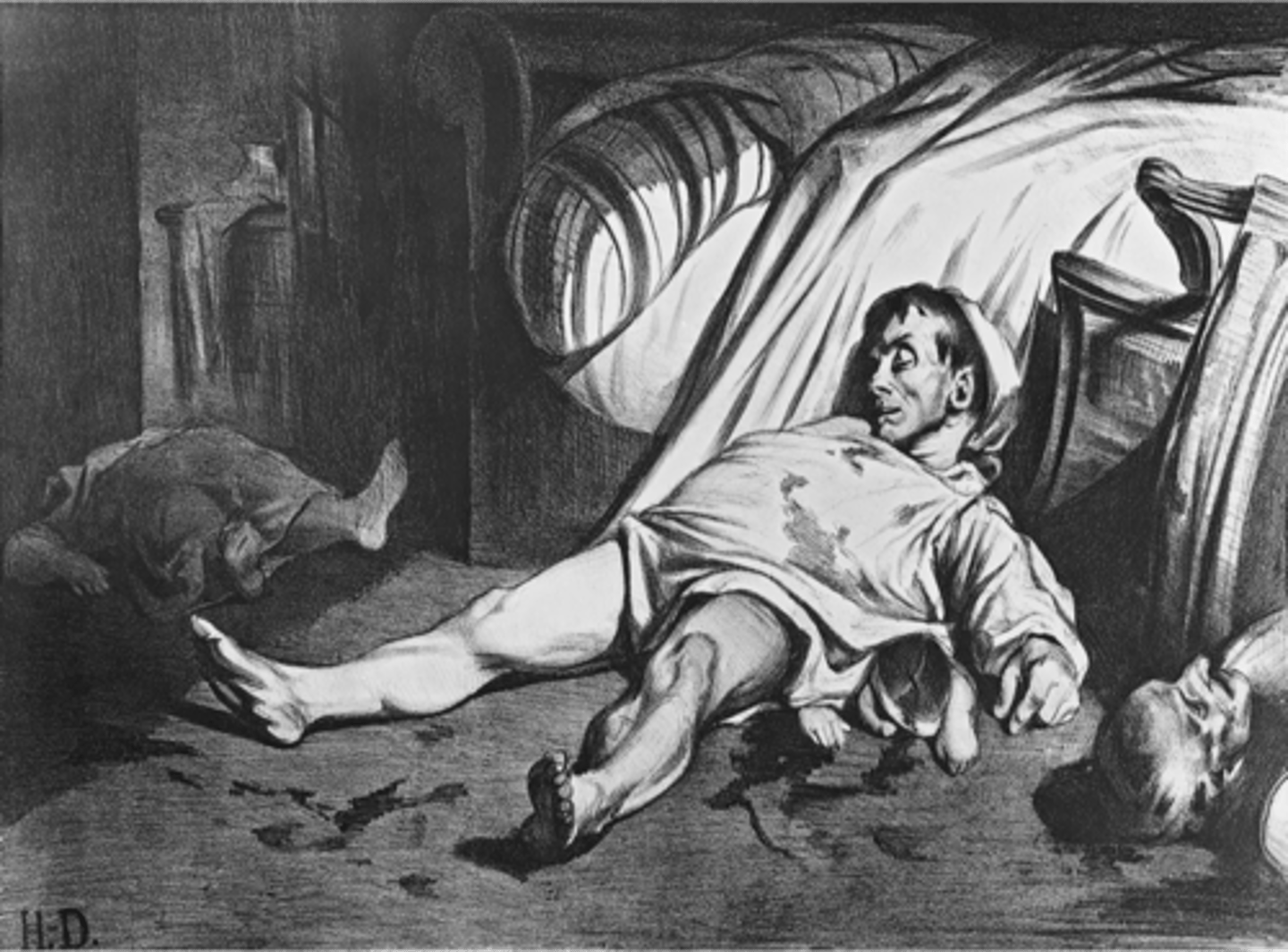 <p>Honore Daumier, 1834</p>