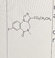 <p>Flumazenil is a benzodiazepine receptor antagonist used to treat benzodiazepine overdose.</p><p class="p1">It has a short half-life of 7 - 15 min after iv administration.</p><p class="p1">What is/are the most likely reason(s) that its half-life is so short?</p><p class="p1">I. quick elimination through glucuronidation</p><p class="p1">II. quick metabolism through aromatic hydroxylation on the left benzene ring </p><p class="p1">III. quick hydrolysis of the ester bond by serum esterases</p>