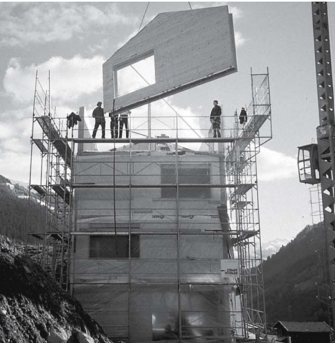<p>HOUT paneel constructie</p>