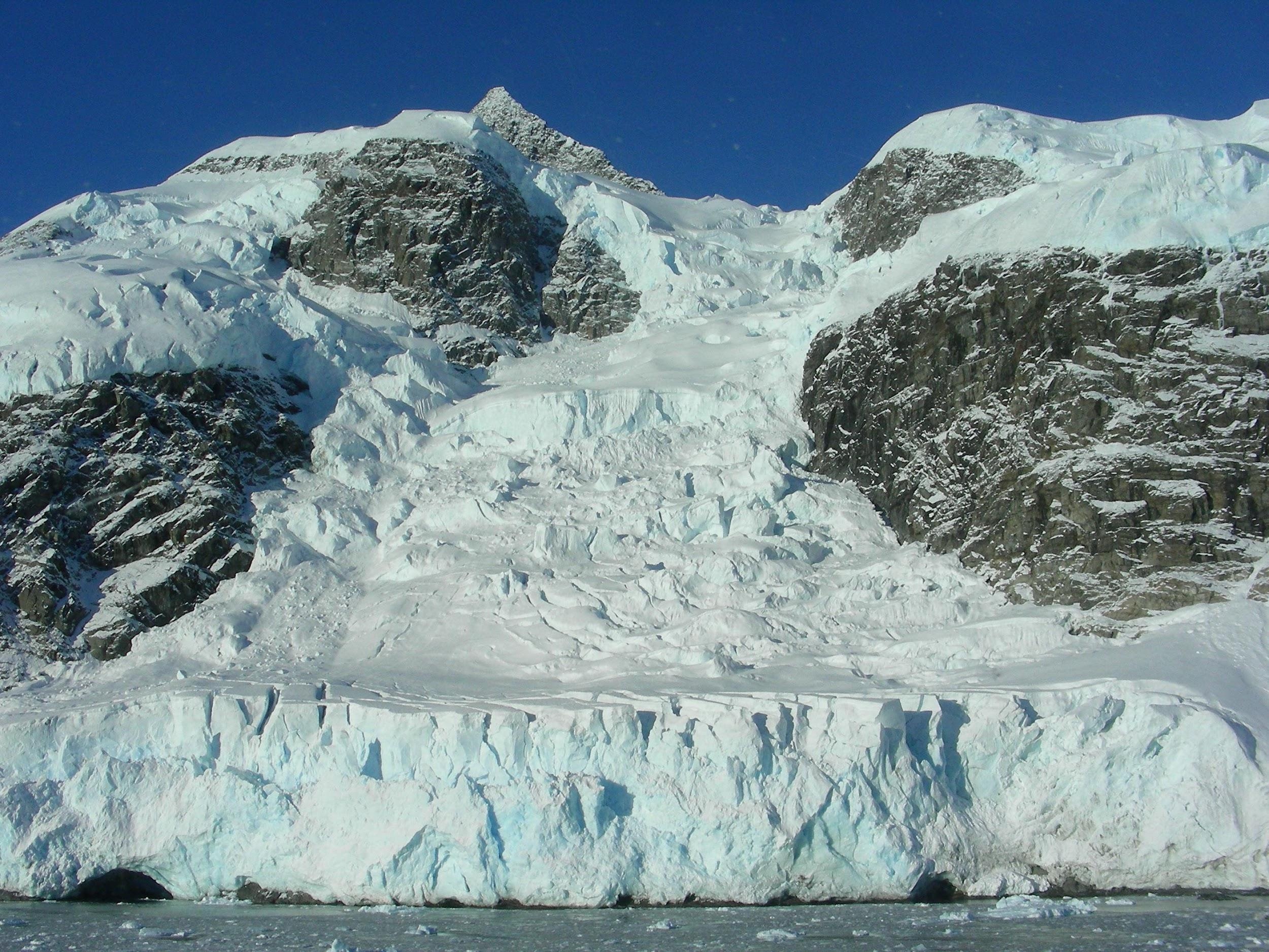 <p>if underlying topography gets very steep</p>