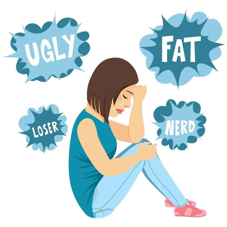 <p>low/high self-esteem</p>