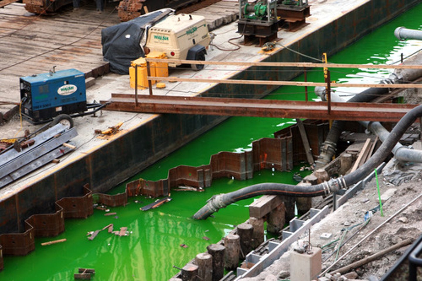 <p>poisonous or harmful to living organisms or the environment.</p>