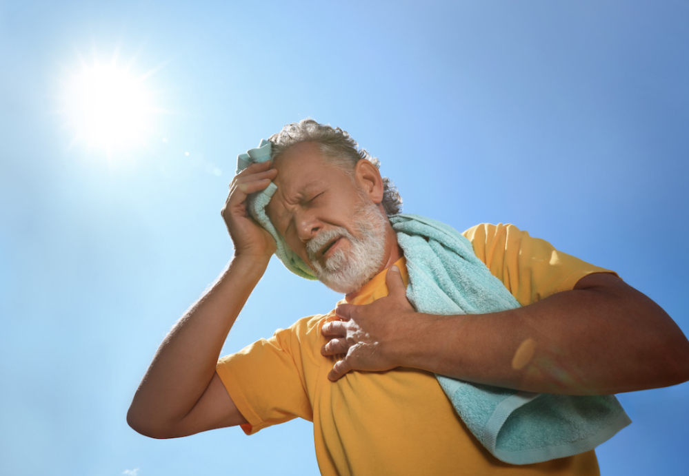<p><span>What heat symptoms should you watch for to avoid heat stroke?</span></p>
