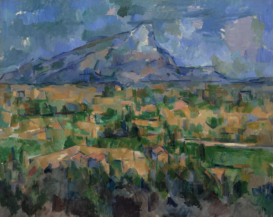 <p>Monte Sainte-Victoire, Paul Cezanne 1902-04</p>