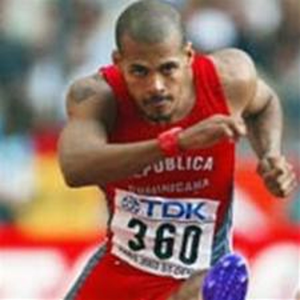 <p>male athlete</p>