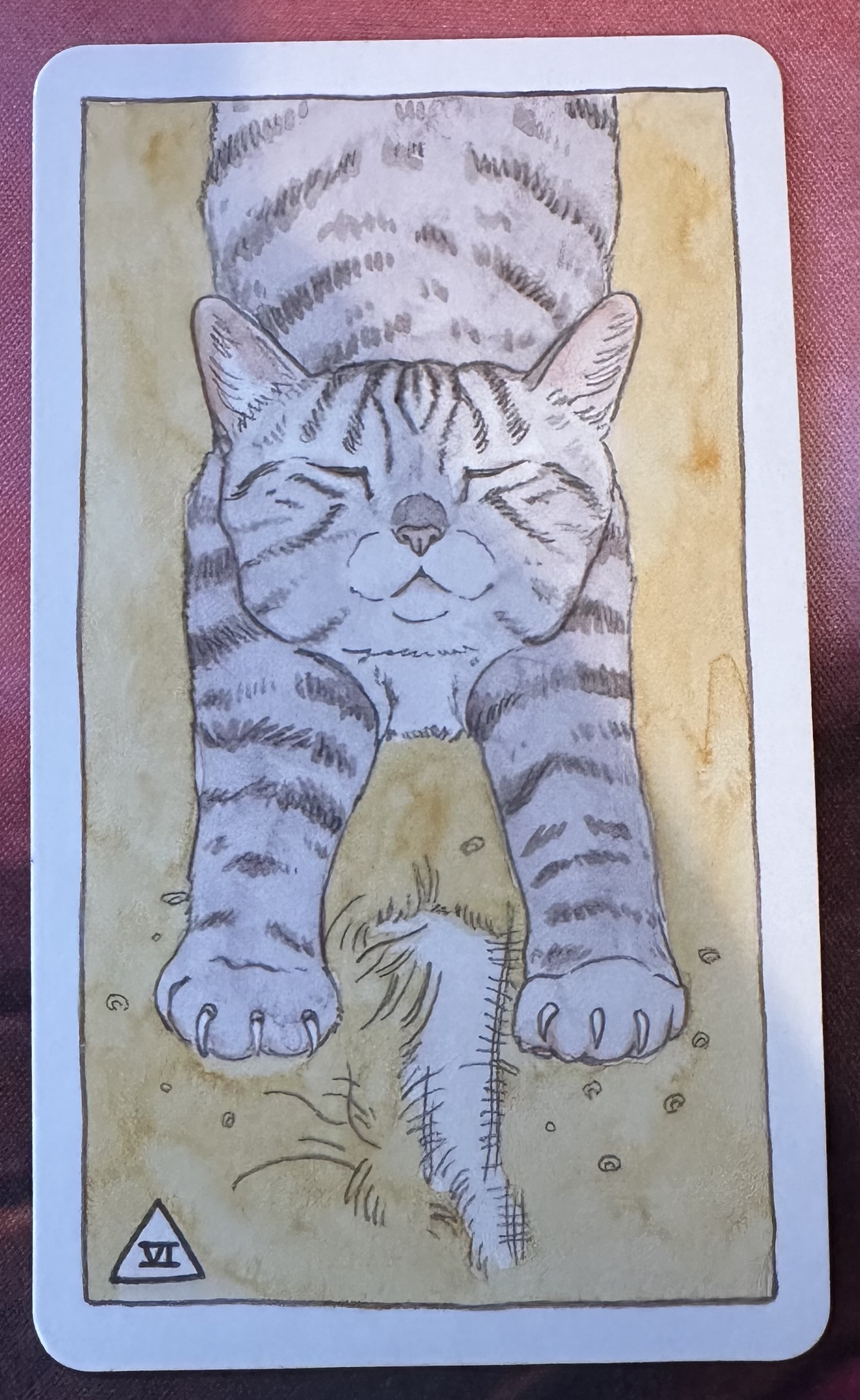 <p>Six of Swords (VI) Upright</p>