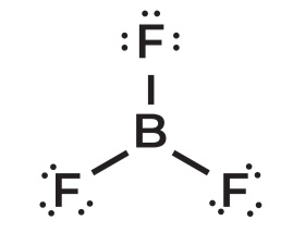 <p>Predict the shape:</p><ol><li><p>Check for bonds (lone pair, sigma bonds)</p></li><li><p>Priority is central atom</p></li><li><p>The molecule below is Boron Trifluoride</p></li><li><p>Remember: Steric # = lone pair + sigma bonds </p></li><li><p>As you can see, there are 3 sigma bonds</p></li><li><p>Boron has no lone pairs: only the Trifluoride</p></li><li><p>0 + 3 = 3</p></li><li><p><strong>Steric number is 3; sp² Hybridization </strong></p></li><li><p>If 0 lone pair, the shape is ____</p></li></ol>