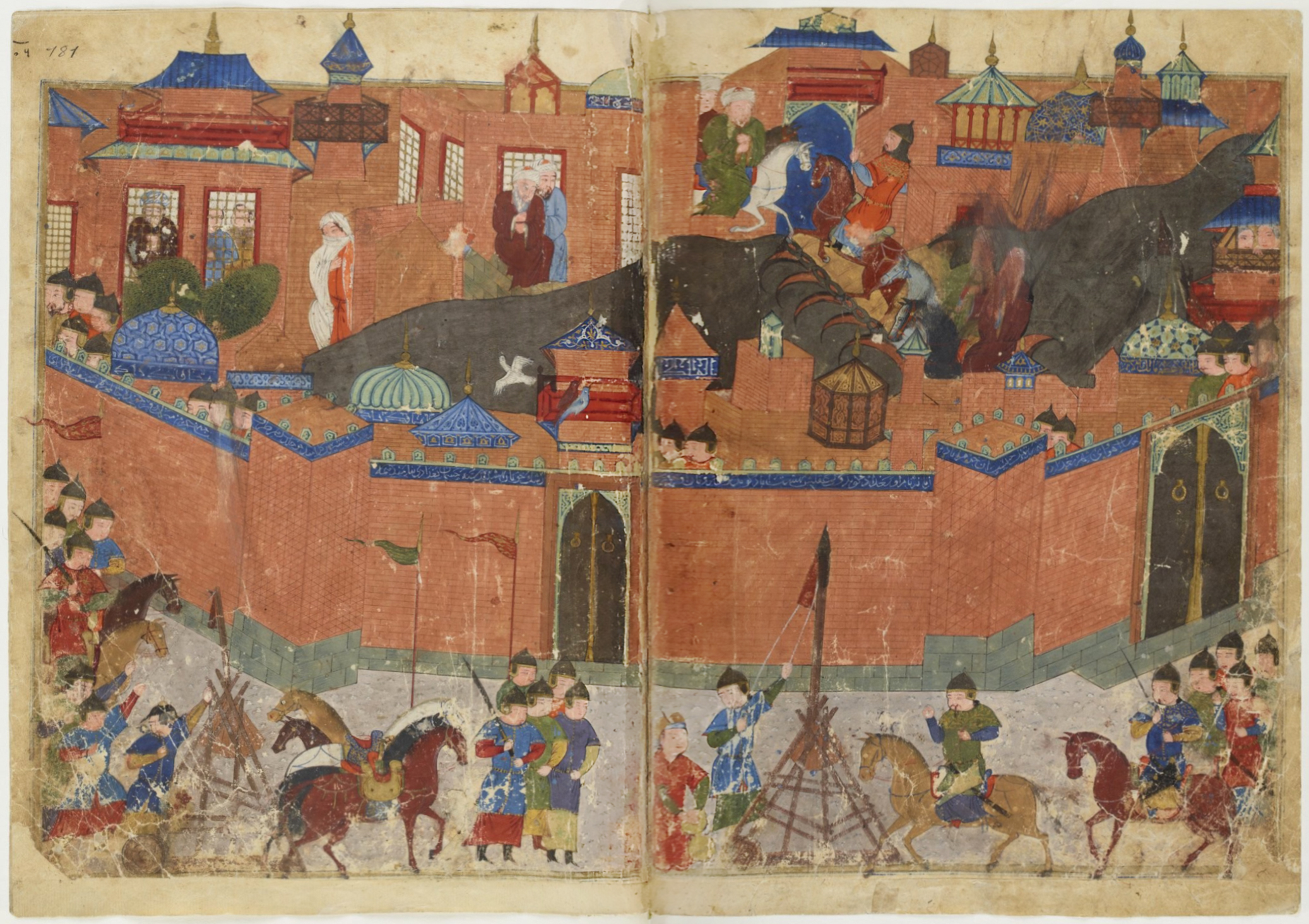 Def: Knowledge from Baghdad was transferred to other parts of the world
LO2: As the mongols settled into persia, they assimilated very easily into persian culture therefore ending mongol rule in perisa. 
LO3: As the mongols conquered persia, they allowed other civilizations to use abbasid texts and brought practices developed in the house fo wisdom to other places. 