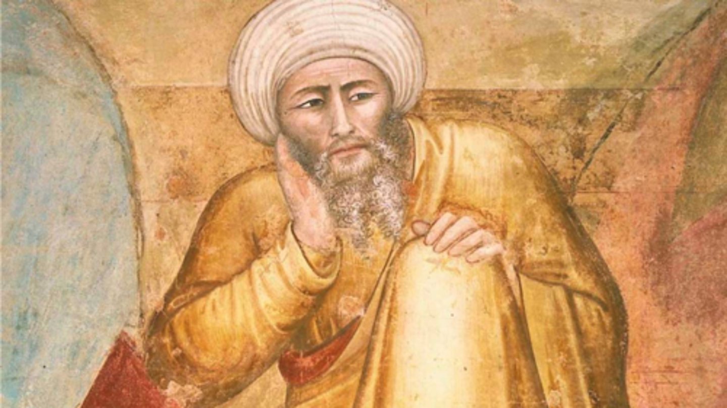 <p>Andalusian philosopher who preserved and commented on Aristotle; influenced European thought.</p>