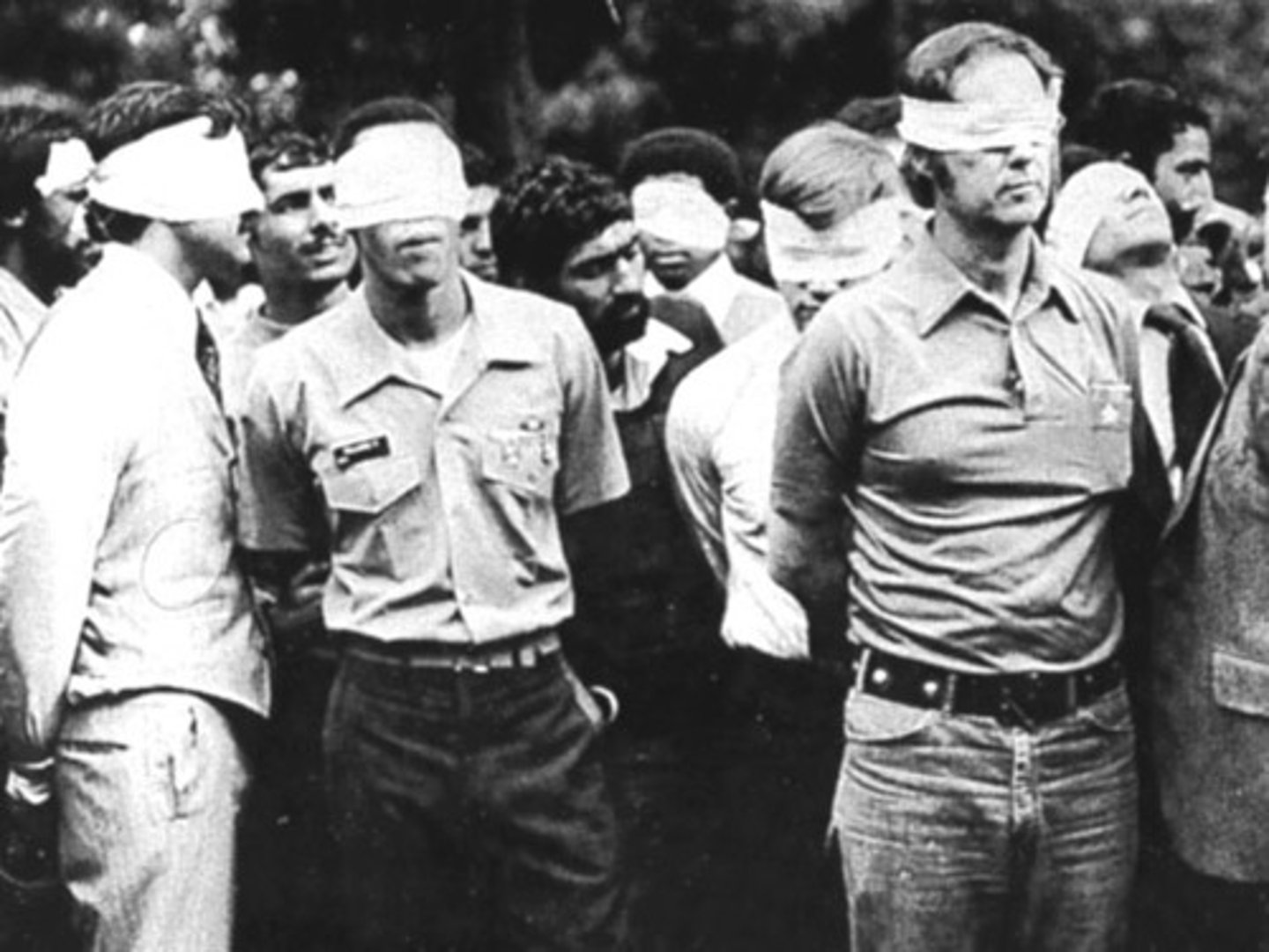 <p>Beginning November 4, 1979; anti American Muslims stormed the U.S. embassy in Tehran and took hostages, lasted two years</p>