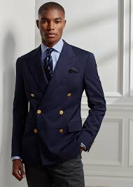 <p><em>A tailored jacket, typically solid-colored and often part of a uniform or business attire.</em></p>