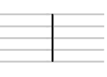 <p>A vertical line placed on a staff to divide the music into measures.</p>