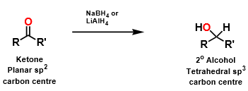 <p>will change the geometry from planar to tetrahedral, weakening the interactions (lack of double bond and more hydrogens involved moves oxygen out of range)</p><p style="text-align: start">however, if still active and can act as a hydrogen bond acceptor, further reactions can be carried out on alcohol to make it an ether or ester</p>