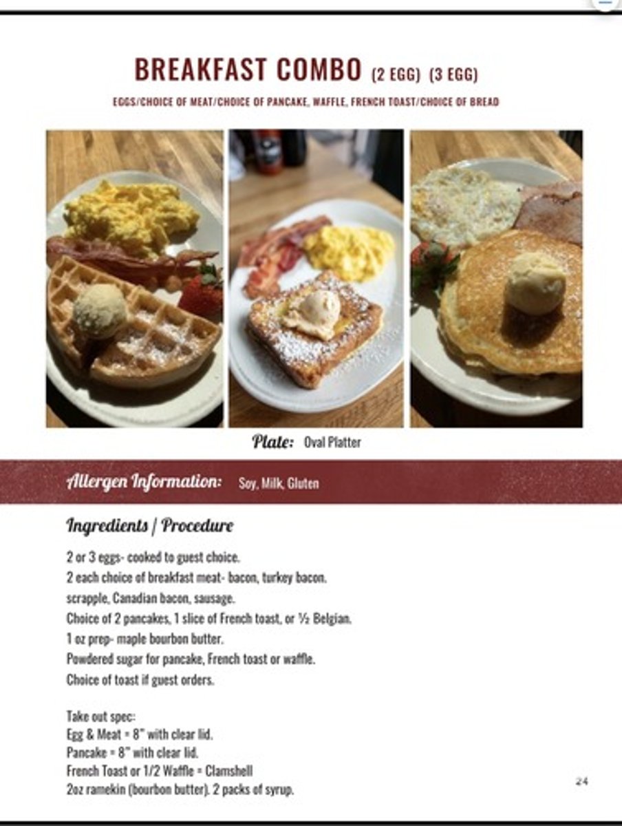 <p>two eggs/choice of breakfast meat/pancakes, 1/2 waffle OR slice of French toast 13.95 (add egg $1.99)</p>