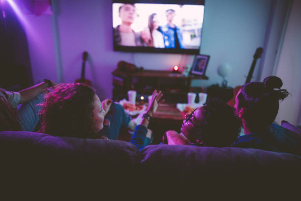 <p>(<em>verb phrase</em>) – to not go to bed</p><p>I know we should go to bed, but let’s _______ late and watch movies.</p>