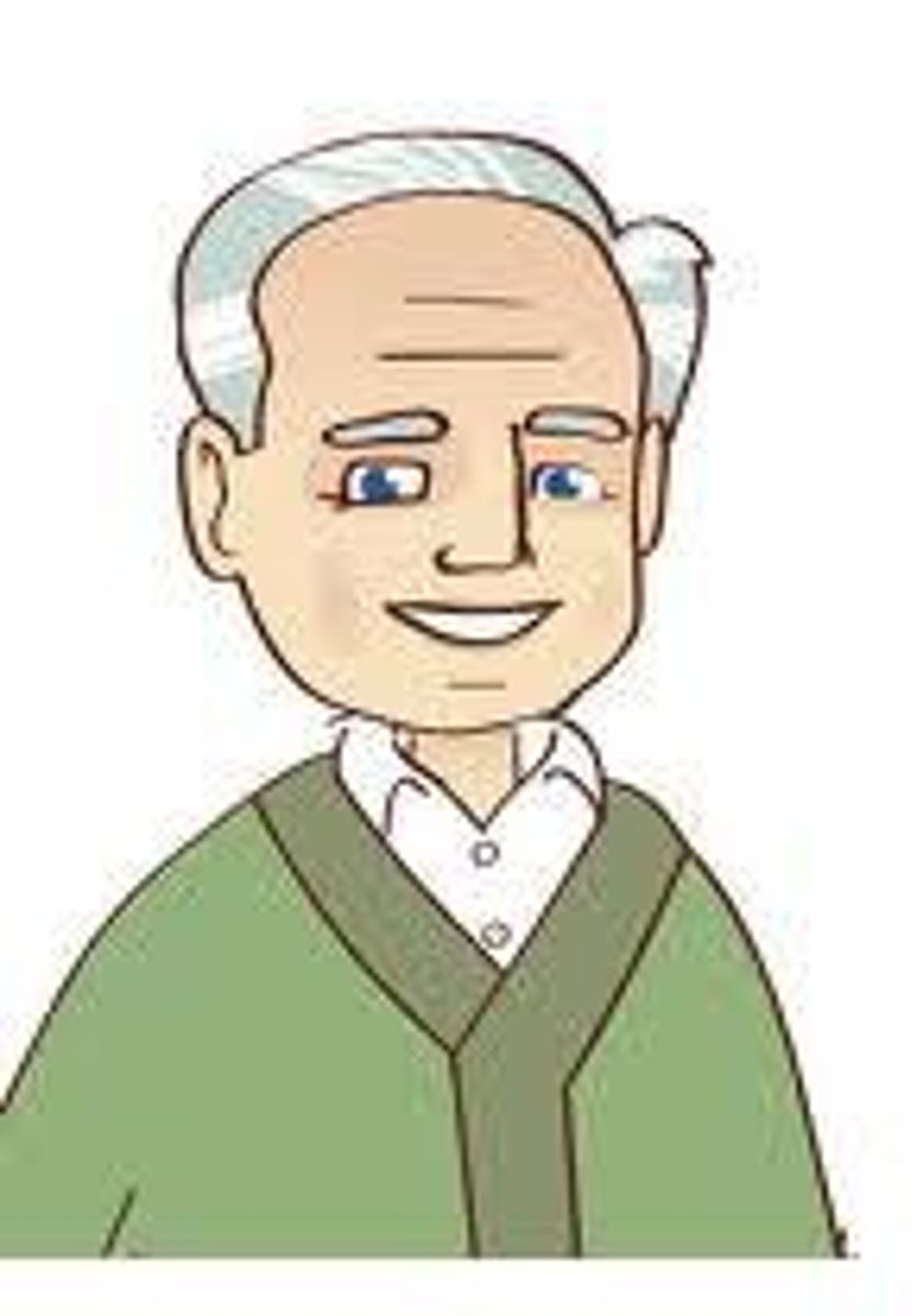 <p>paternal grandfather</p>