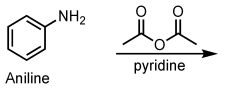 <p>Acetylation of Aniline using Acetic Anhydride</p>
