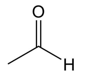 <p>Has a carbonyl group C=O with a hydrogen. Other  bond will be carbon unless it is formaldehyde in which it will be another hydrogen.</p>