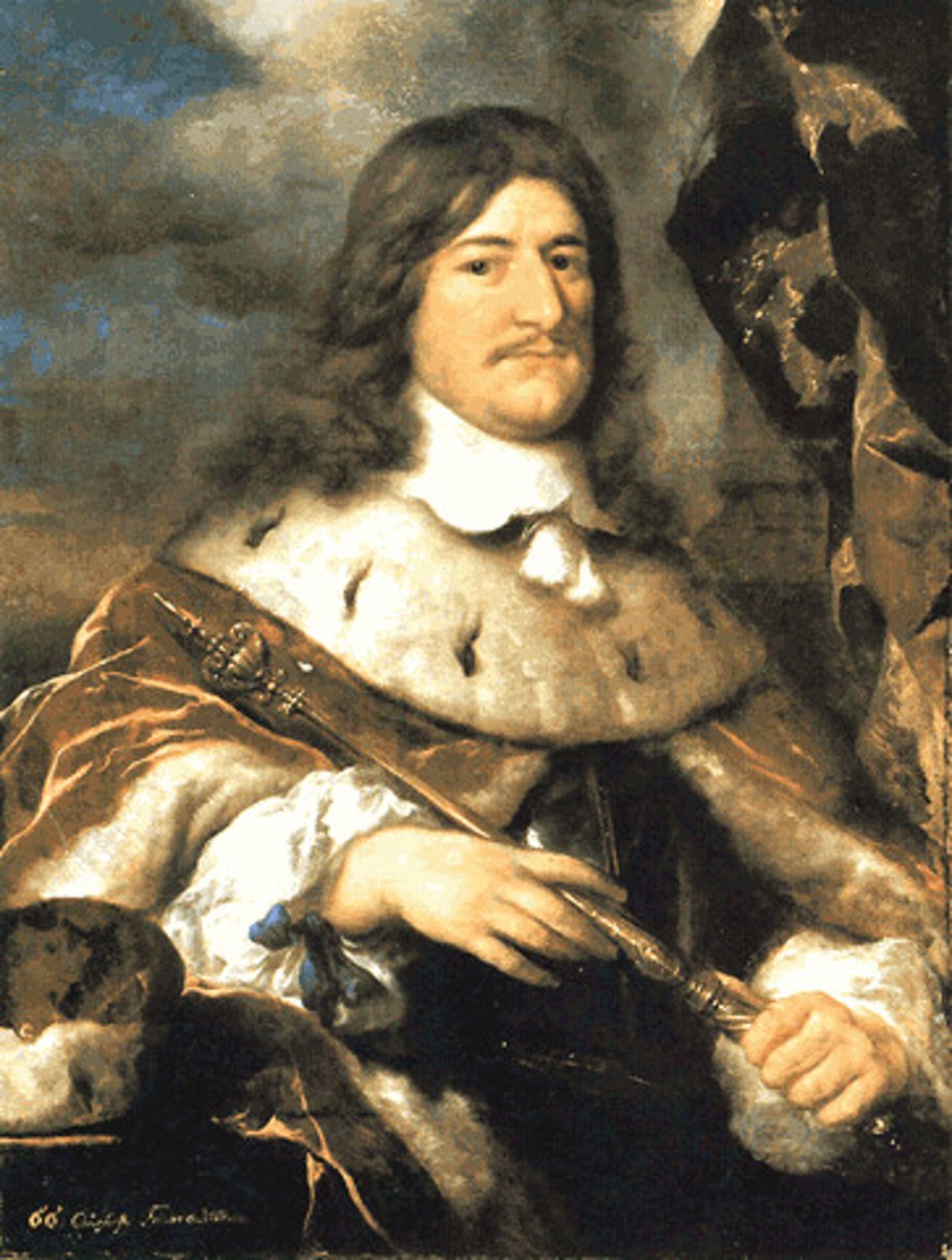 <p>The Prussian prince who pursued absolutism and effectively centralized the Prussian state, though he was not yet declared a king.</p>