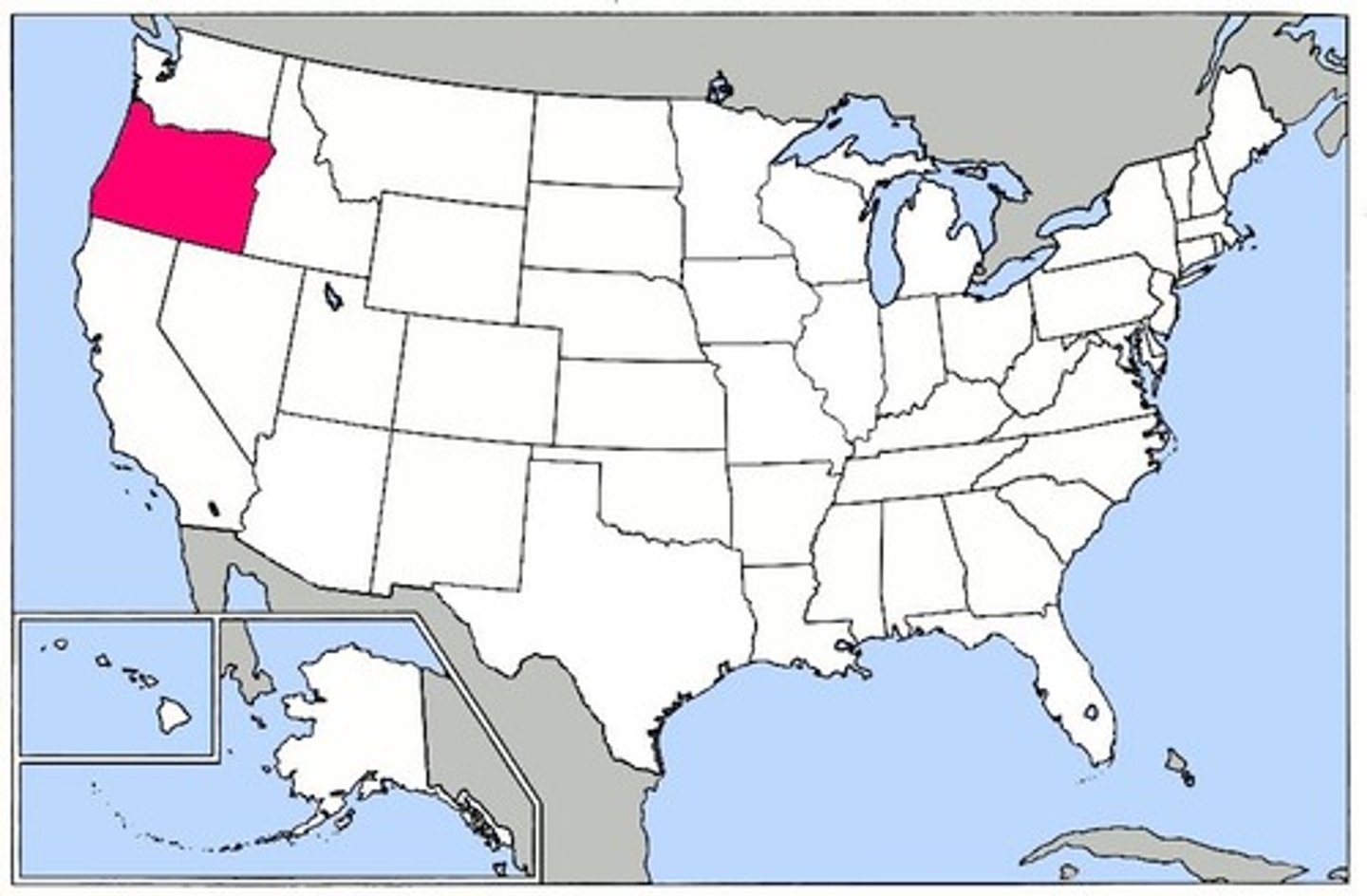 <p>Oregon</p>