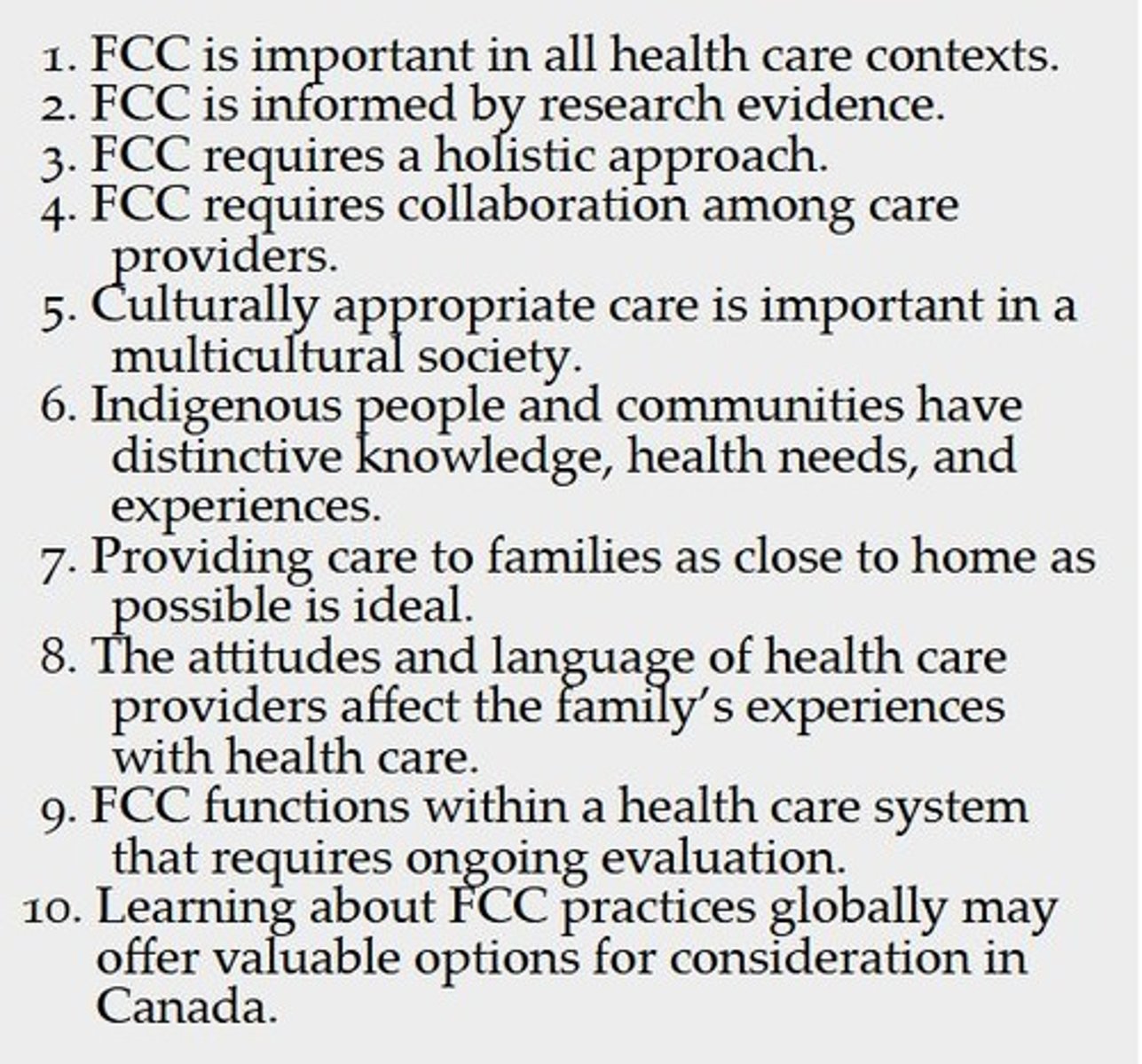 <p>A collaborative, complex, dynamic process that provides safe, skilled, individualized care.</p>