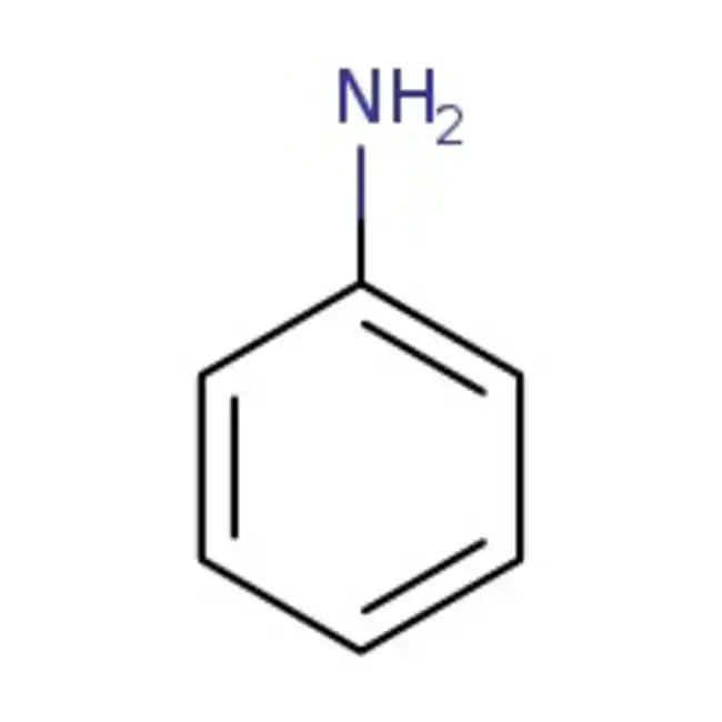 <p>Benzene with amine</p>