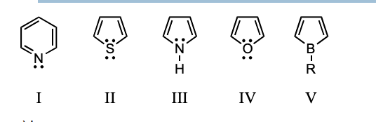 <p>Which compound would you NOT expect to be aromatic?</p>