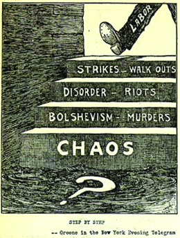 <p><span>Figure 23.21 highlights the Red Scare and communist infiltration of what?</span></p>