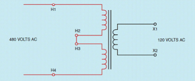 <p>____ 4. This is a step up transformer.</p>