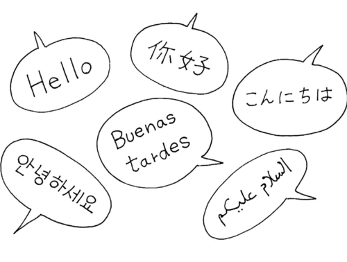 <p>English language</p>