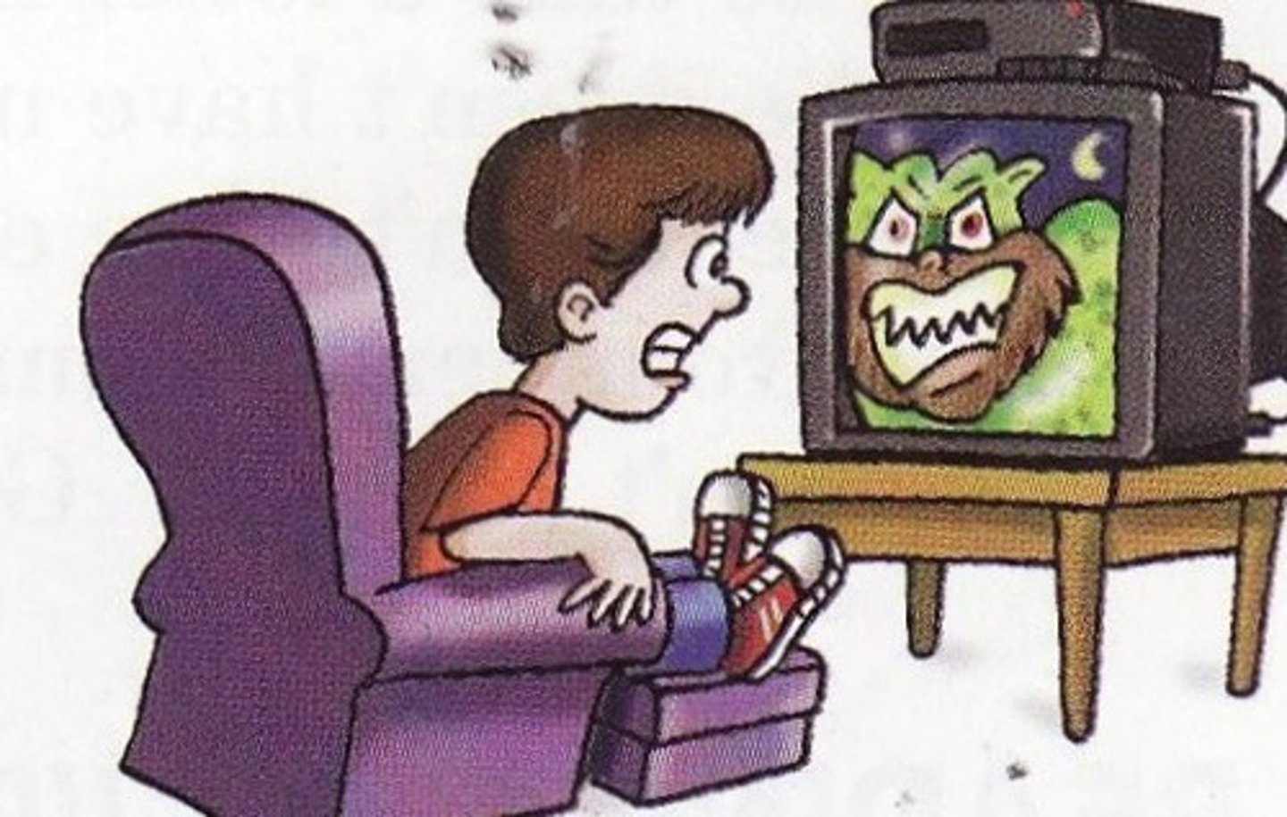 <p>tener miedo</p>