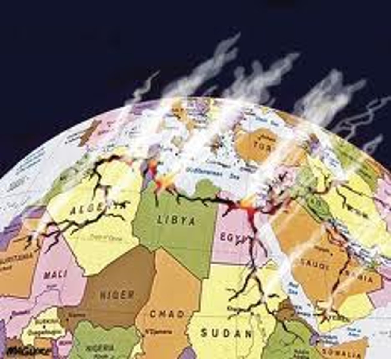 <p>bring outside information to people in autocratic countries; make it easier for groups to send information and gets support from outside forces.</p>