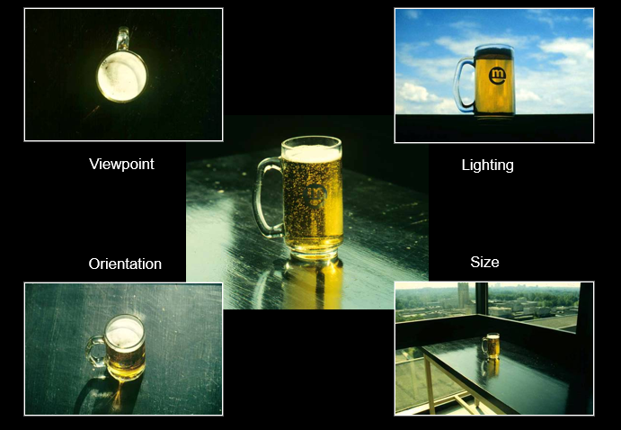 <p>ability to recognize things in a stable manner despite changes in the retinal image</p><ul><li><p>proven by unusual viewpoints, orientation, gestalt principles, etc.</p></li></ul><p></p>