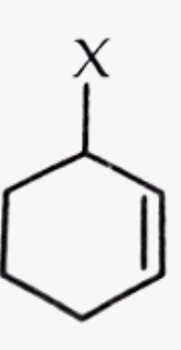 <p>alkyl halide where the halogen is 1 carbon away from a double bond</p>