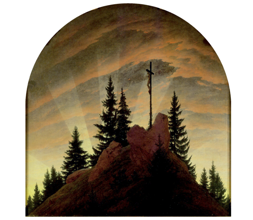 <p>Cross in the Mountains  Tetschen Altar</p><p>Turner</p>