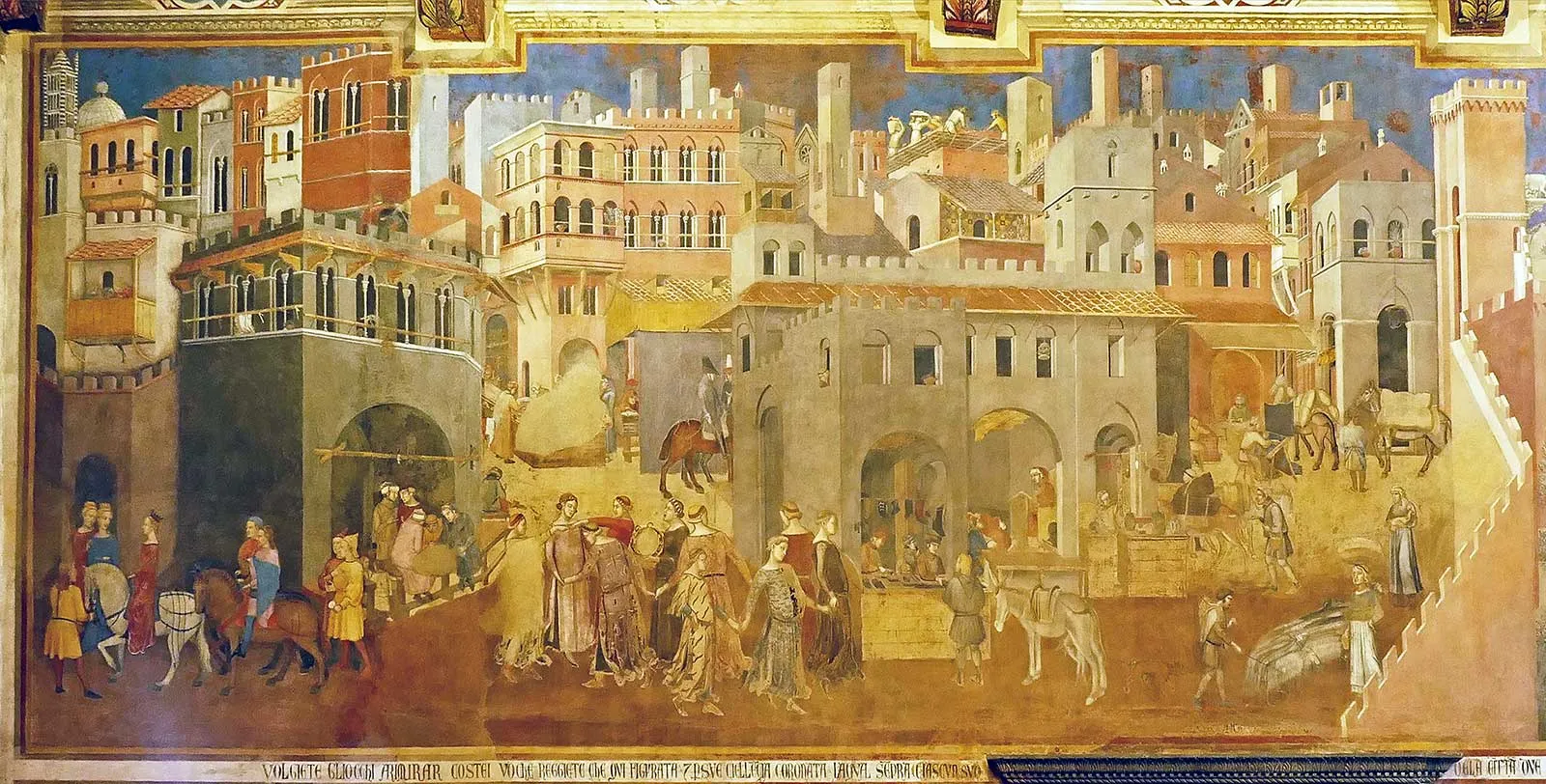 <p><em>The Effects of Good Government in the City and in the Country </em>(Lorenzetti)</p>