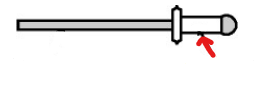 <p>What is this part of a pop rivet?</p>