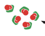 <p>binds subunits, prevents assembly</p>