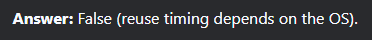 <p>False</p>