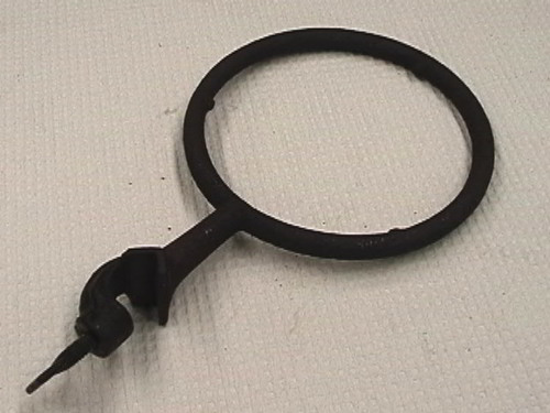 Attaches to a ring stand and supports wire screens, clay triangles, and funnels
