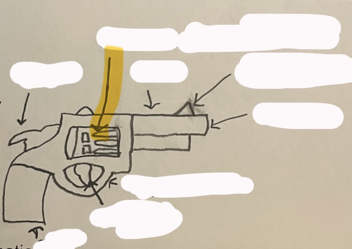 <p>what part of the revolver is this?</p>