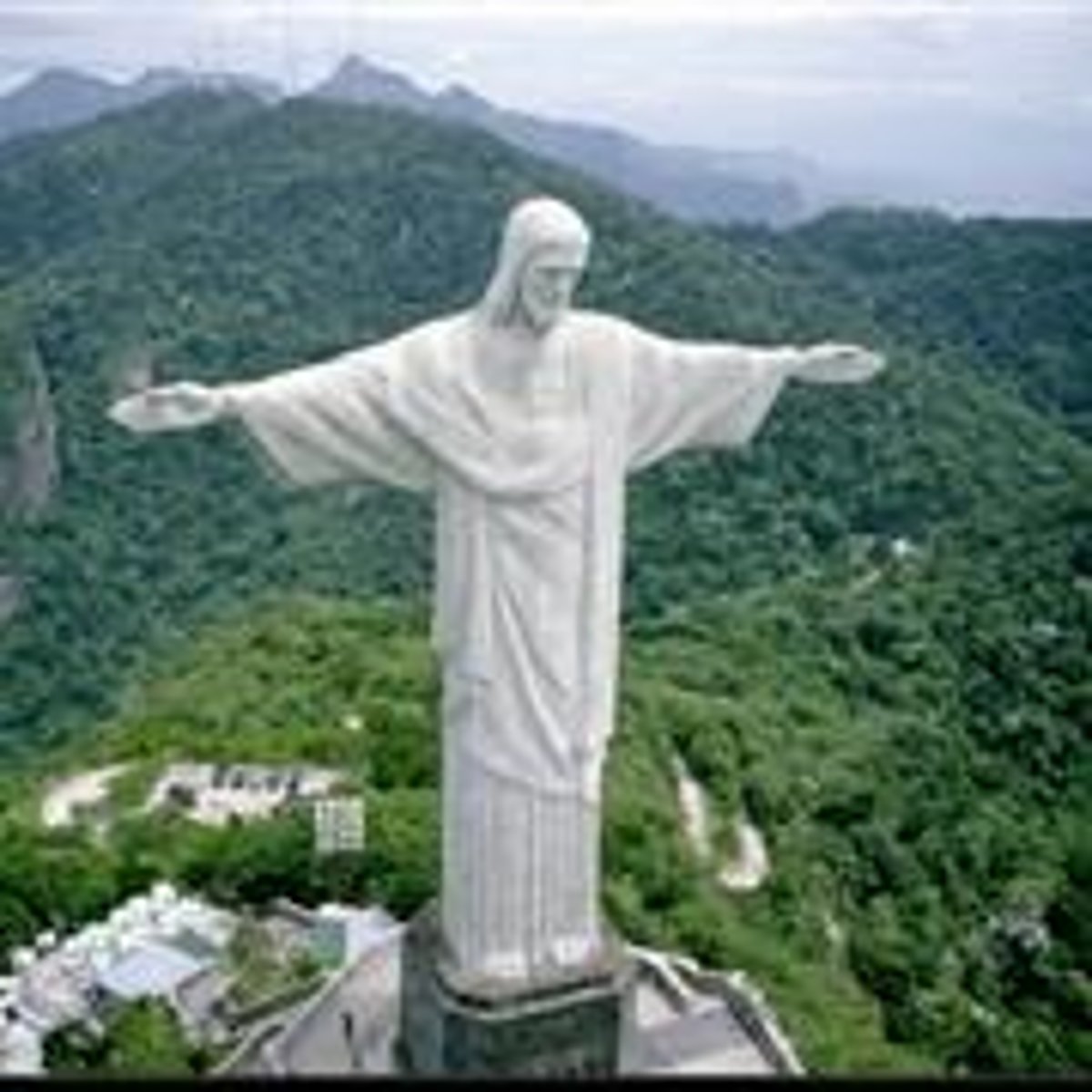 <p>Famous statue of Jesus in Rio de Janeiro, Brazil.</p>