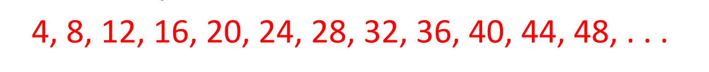 <p>What’s the least common multiple of 4 and 6?</p>