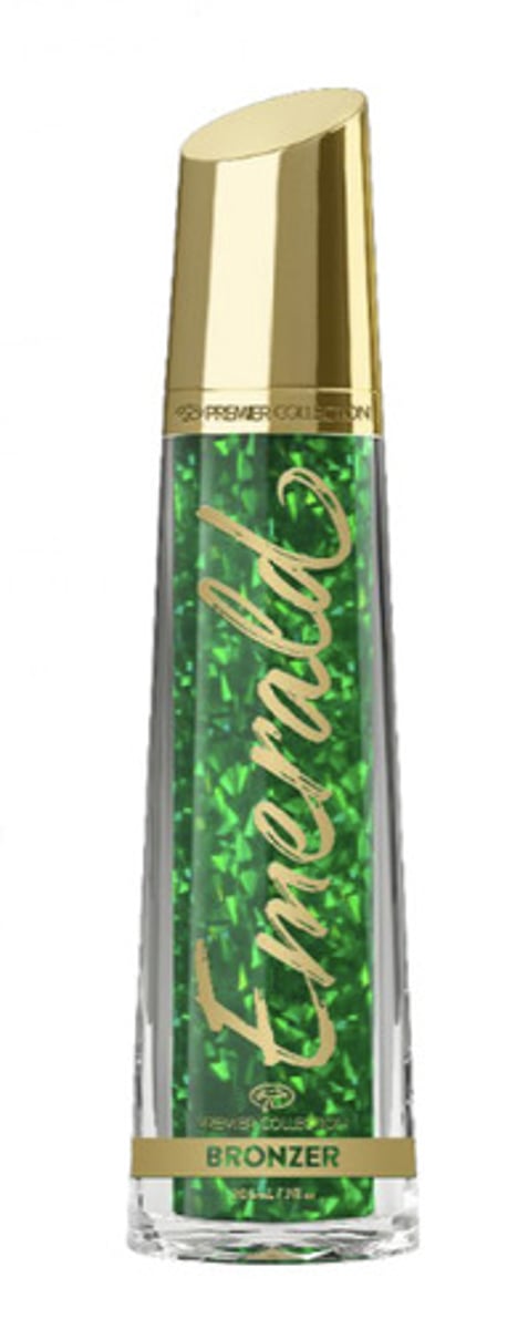 <p>-$195</p><p>-7 oz bottle</p><p>-Black emerald bronzing matrix: DHA, caramel and ERYTHRULOSE work together with natural tanning intensifiers, including tyrosine and copper, to provide a dark, natural-looking Glow.</p><p>-Flawless Perfection Blend: Caffeine and Algae work together to maintain skin tonicity.</p><p>-probiotics: improves overall skin condition by balancing the diversity in the skin’s microbiome leaving the skin looking healthy.</p><p>-conditioning beauty blend: coconut, safflower, Argan, black currant and macadamia oils improve skin’s overall health and condition.</p><p>-detoxifying complex: Green tea, watermelon and cucumber work together to provide antioxidants that neutralize free radicals.</p><p>-stem cell technology: provides an improved and renewed appearance by encouraging cellular turnover.</p>