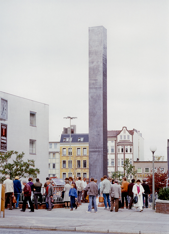 <p>Jochen Gerz - Monument Against Facism </p>