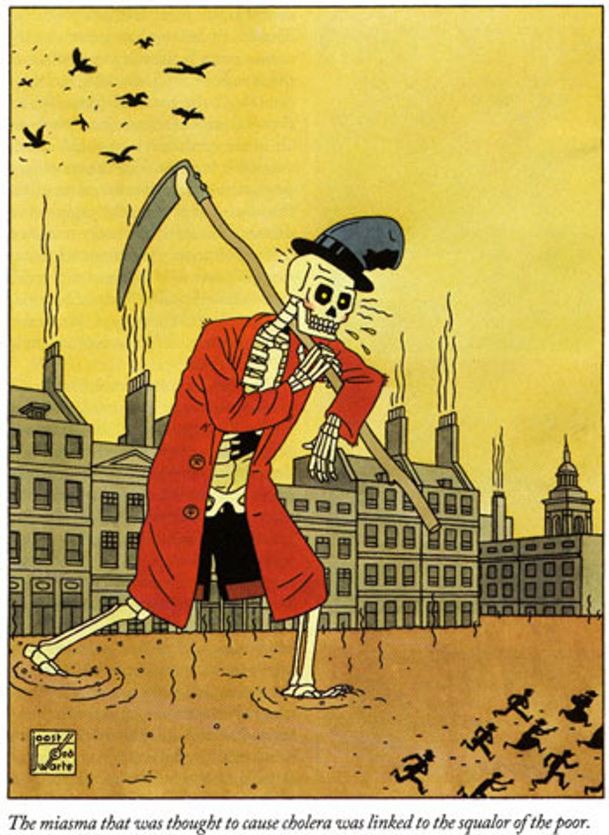 <p>A disease at its most infectious points. With Cholera these were 1831-32, 1848, 1854 and 1865-66</p>