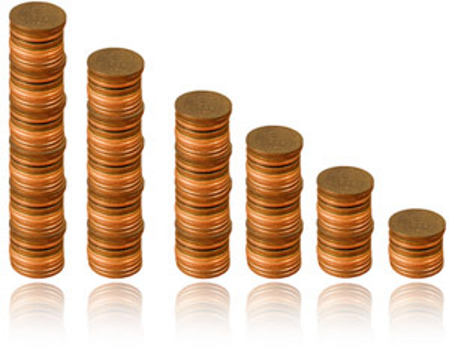 <p>to lose value, especially over time: mất giá, giảm giá trị.</p>