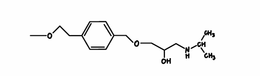 <p>beta blocker</p><p>beta 1 selective </p>