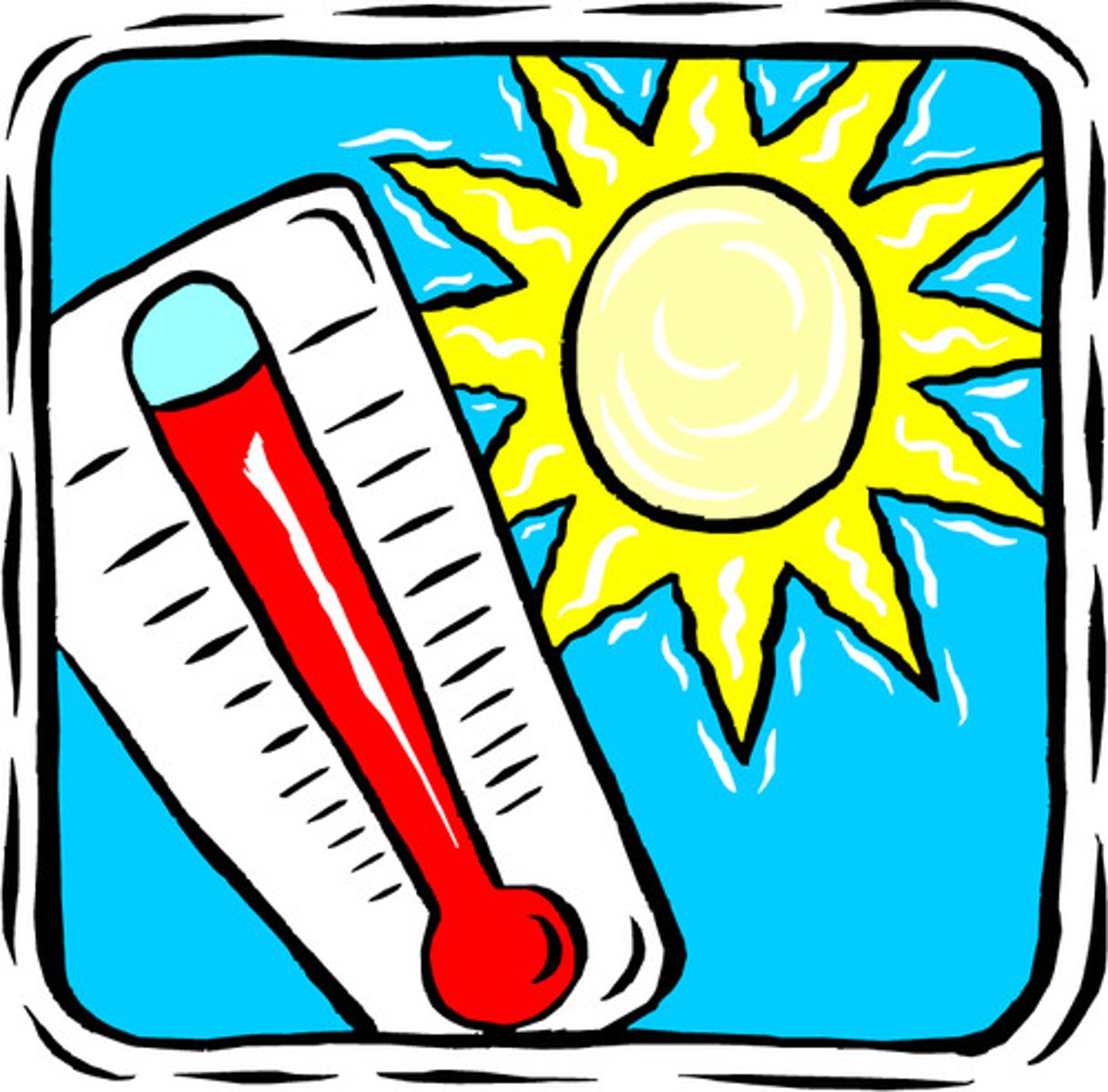 <p>it was hot</p>