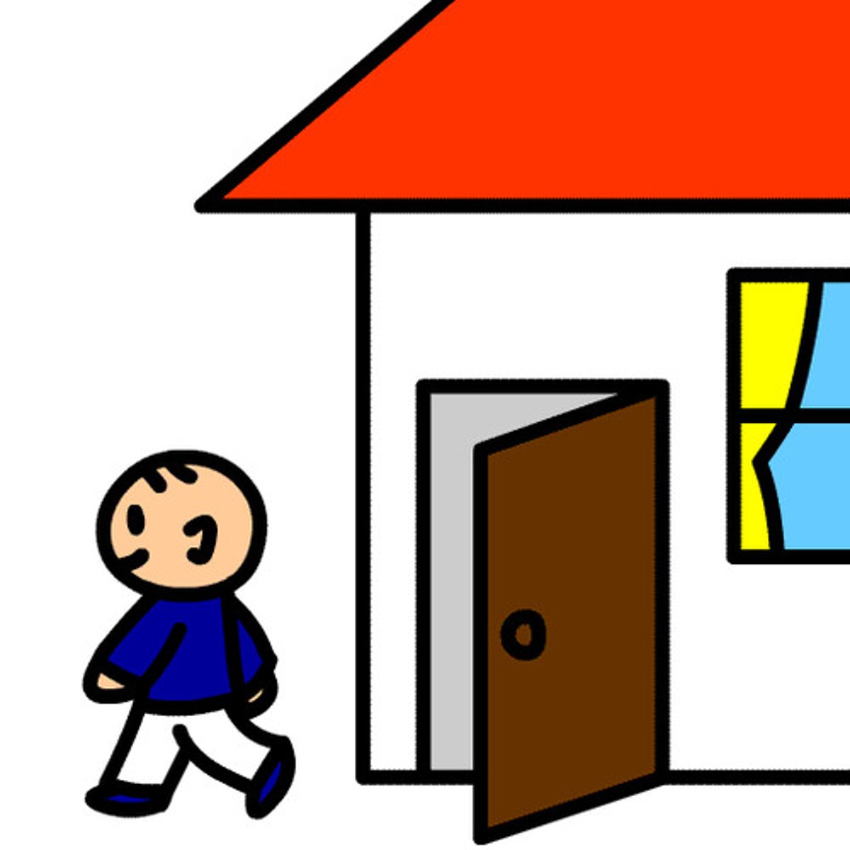<p>to go out of the cafe</p>